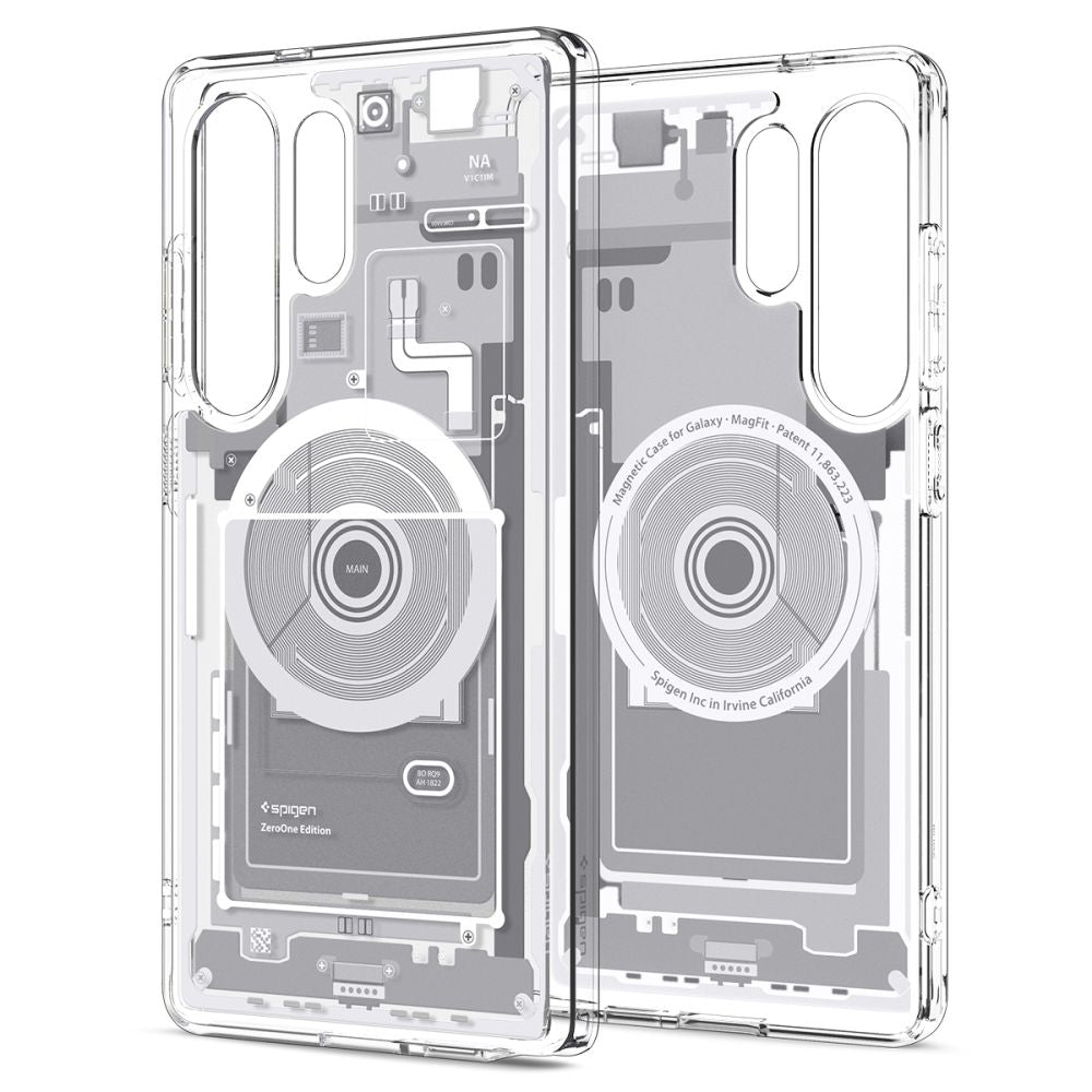 KRYT SPIGEN ULTRA HYBRID MAG MAGSAFE GALAXY S25 ULTRA ZERO ONE WHITE