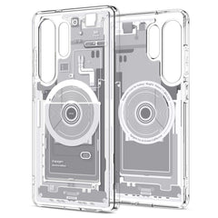 KRYT SPIGEN ULTRA HYBRID MAG MAGSAFE GALAXY S25 ULTRA ZERO ONE WHITE