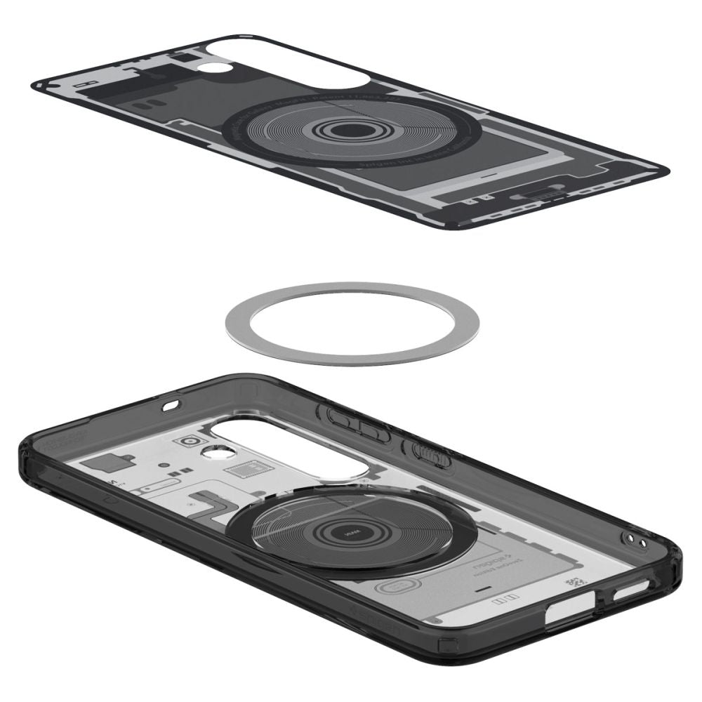 KRYT SPIGEN ULTRA HYBRID MAG MAGSAFE GALAXY S25 ZERO ONE BLACK
