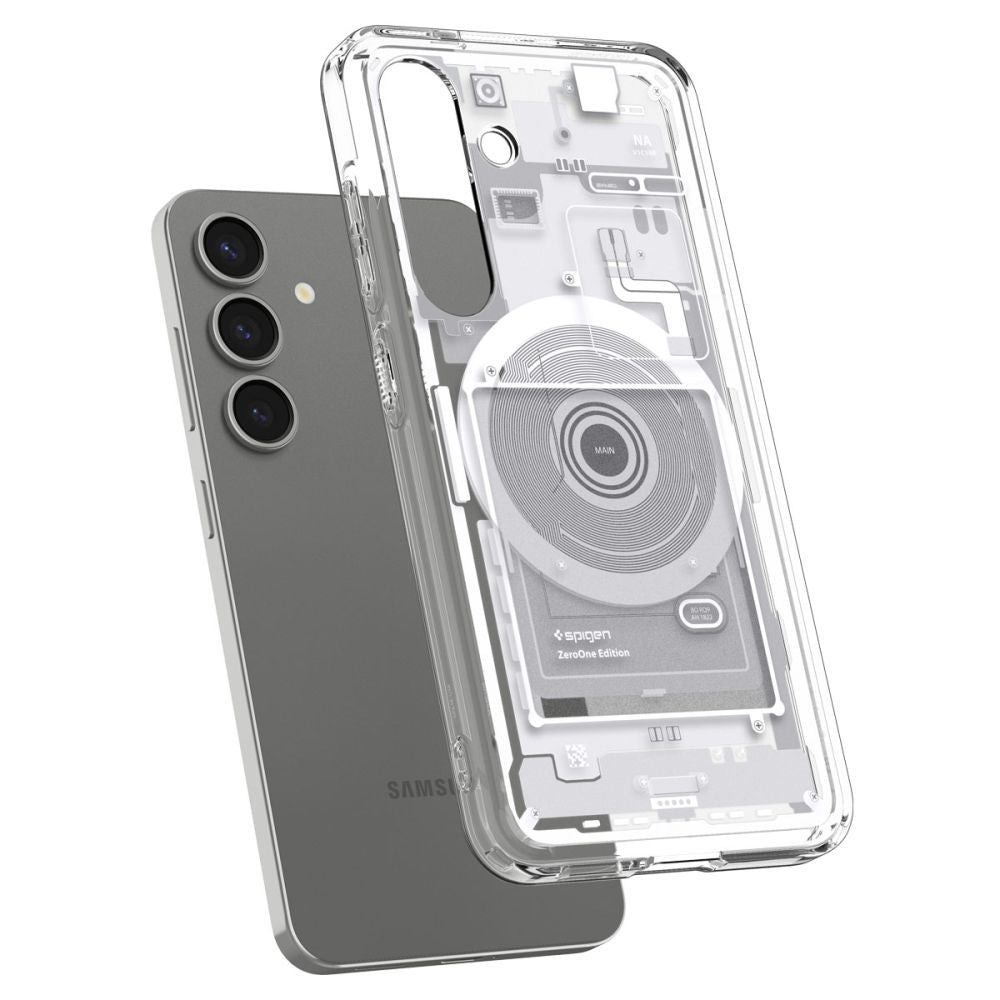 KRYT SPIGEN ULTRA HYBRID MAG MAGSAFE GALAXY S25 ZERO ONE WHITE