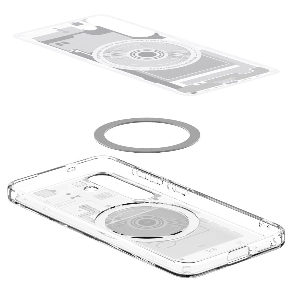 KRYT SPIGEN ULTRA HYBRID MAG MAGSAFE GALAXY S25 ZERO ONE WHITE