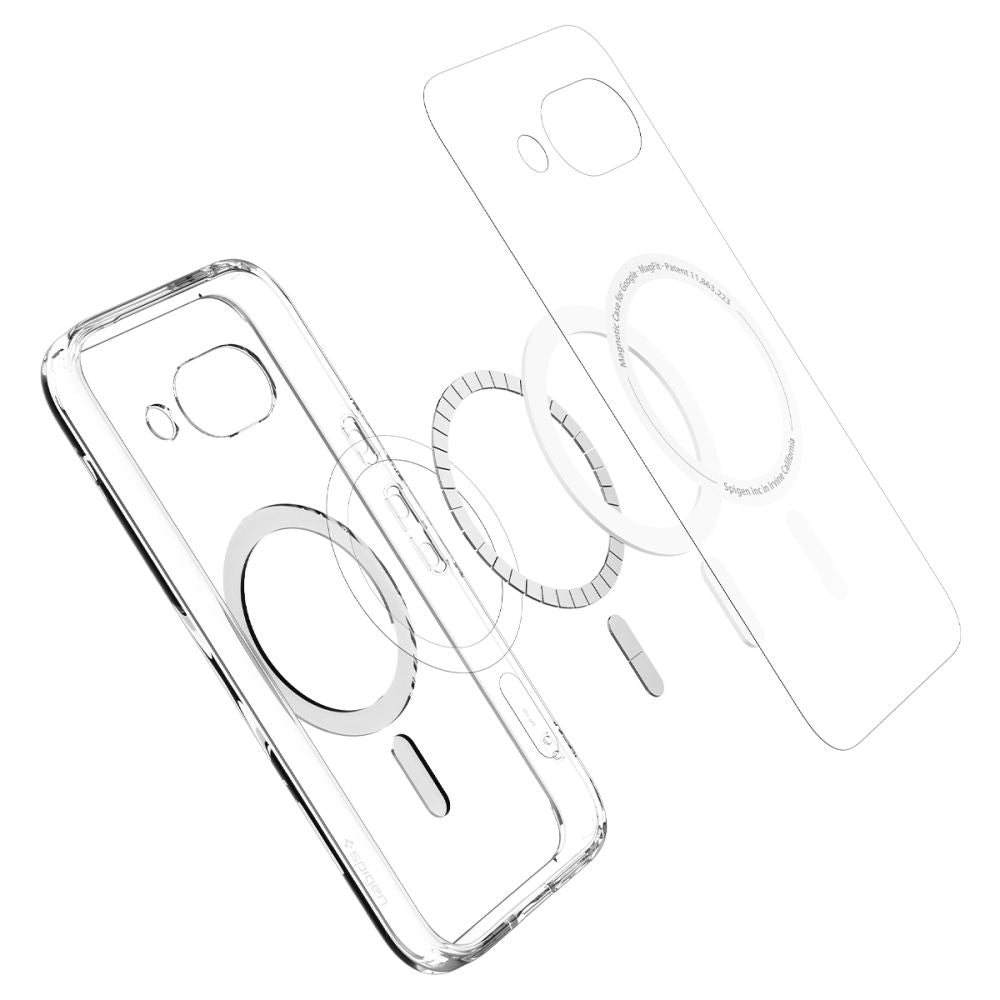 KRYT SPIGEN ULTRA HYBRID MAG MAGSAFE GOOGLE PIXEL 9A CLEAR/WHITE