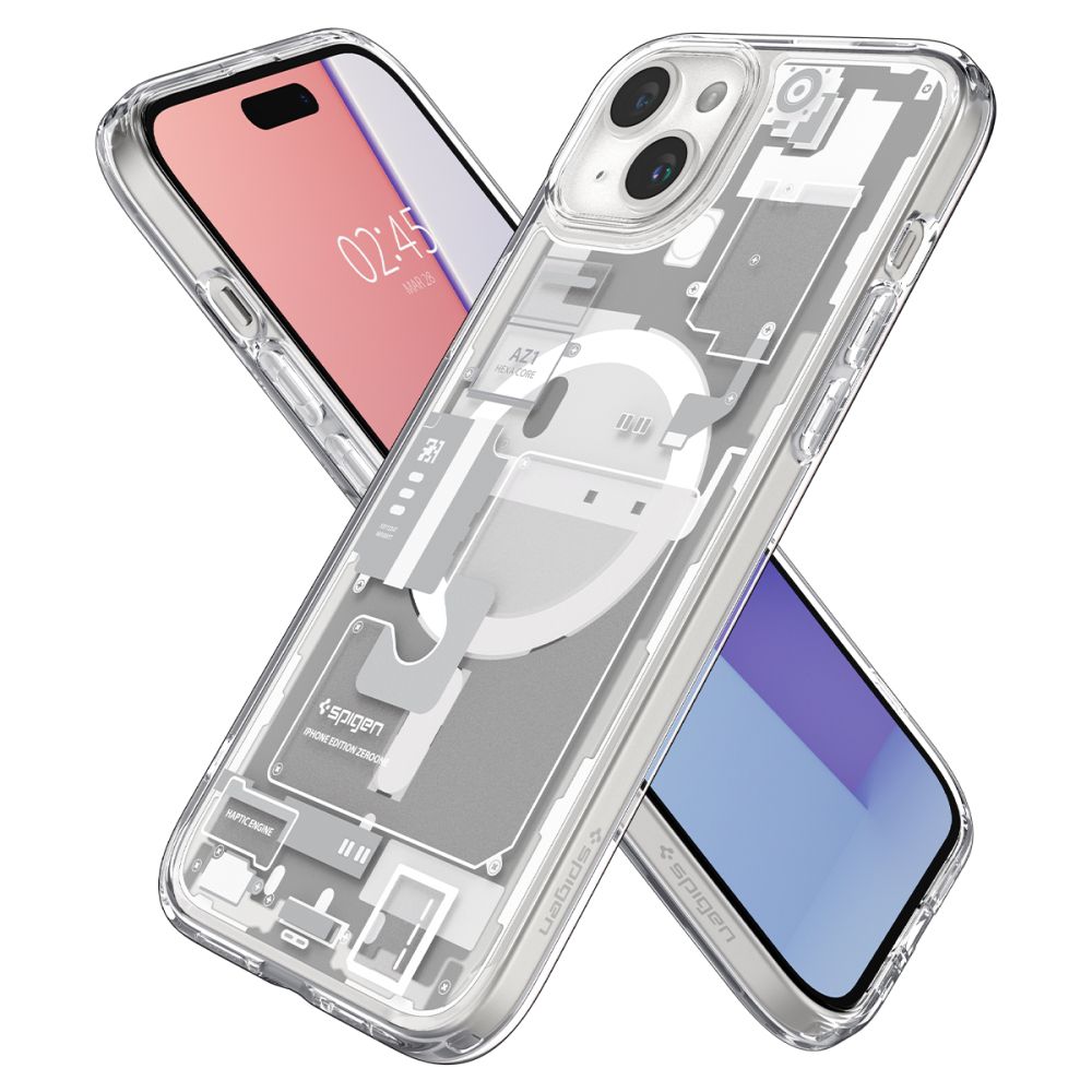 KRYT SPIGEN ULTRA HYBRID MAG MAGSAFE IPHONE 15 PLUS ZERO ONE WHITE