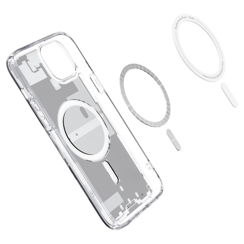 KRYT SPIGEN ULTRA HYBRID MAG MAGSAFE IPHONE 15 PLUS ZERO ONE WHITE