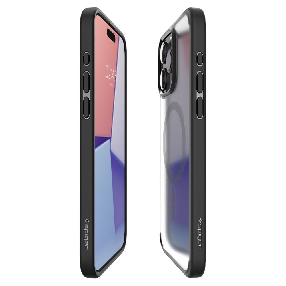 KRYT SPIGEN ULTRA HYBRID MAG MAGSAFE IPHONE 15 PRO MAX FROST BLACK