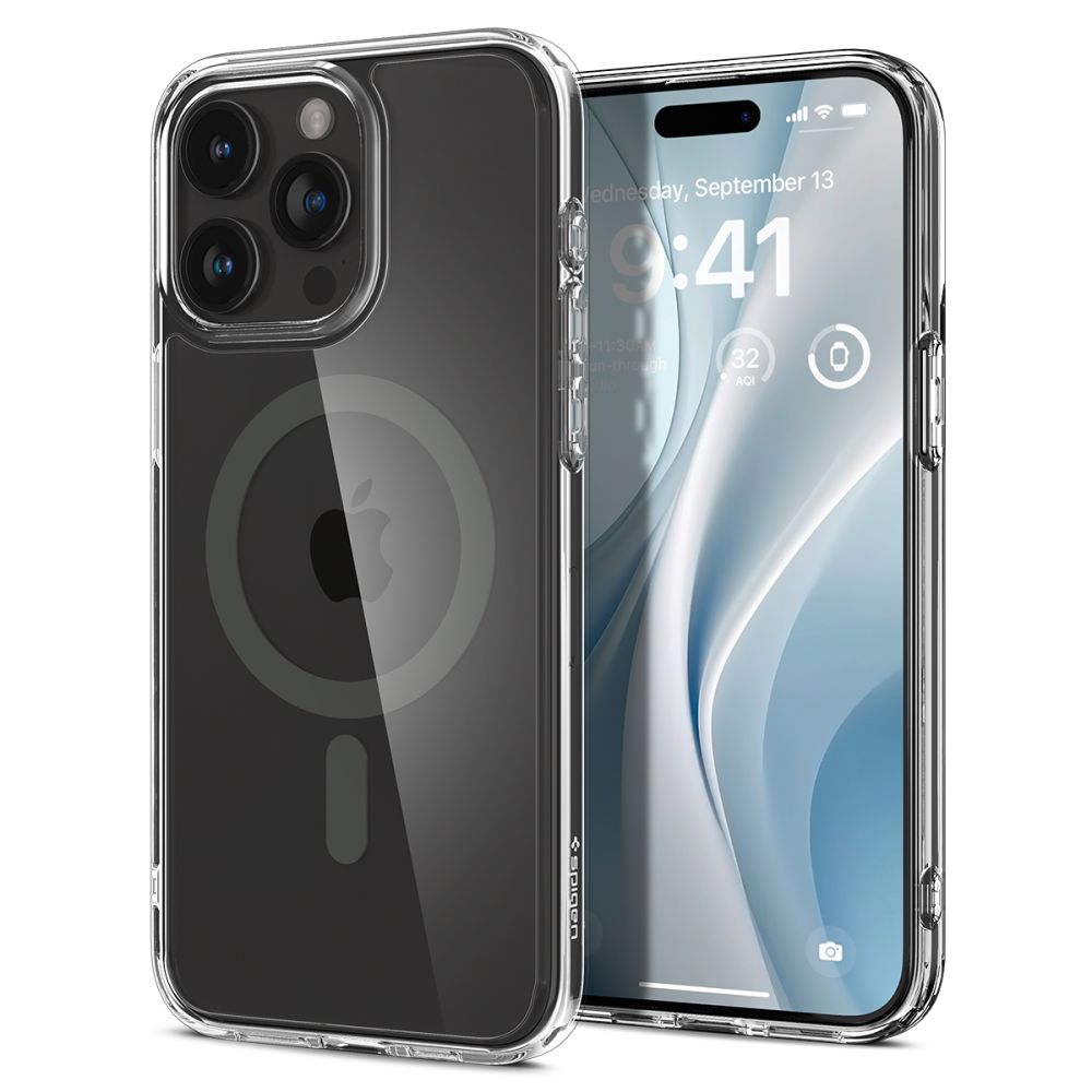 KRYT SPIGEN ULTRA HYBRID MAG MAGSAFE IPHONE 15 PRO MAX GRAPHITE