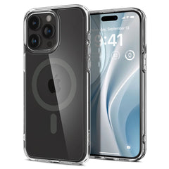 KRYT SPIGEN ULTRA HYBRID MAG MAGSAFE IPHONE 15 PRO MAX GRAPHITE