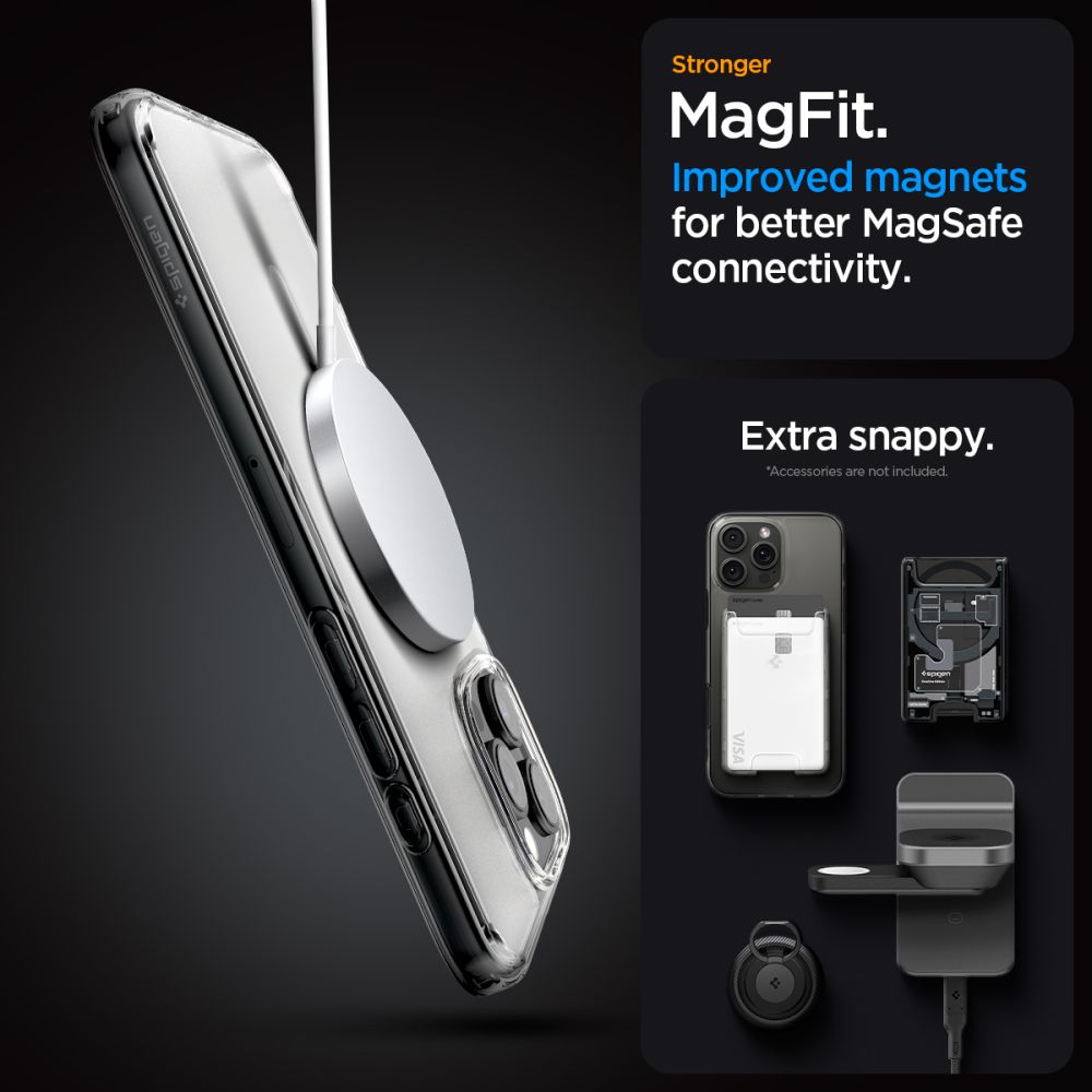 KRYT SPIGEN ULTRA HYBRID MAG MAGSAFE IPHONE 16 PRO FROST CLEAR