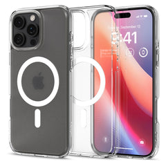 KRYT SPIGEN ULTRA HYBRID MAG MAGSAFE IPHONE 16 PRO MAX FROST CLEAR