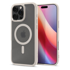 KRYT SPIGEN ULTRA HYBRID MAG MAGSAFE IPHONE 16 PRO MAX FROST NATURAL TITANIUM