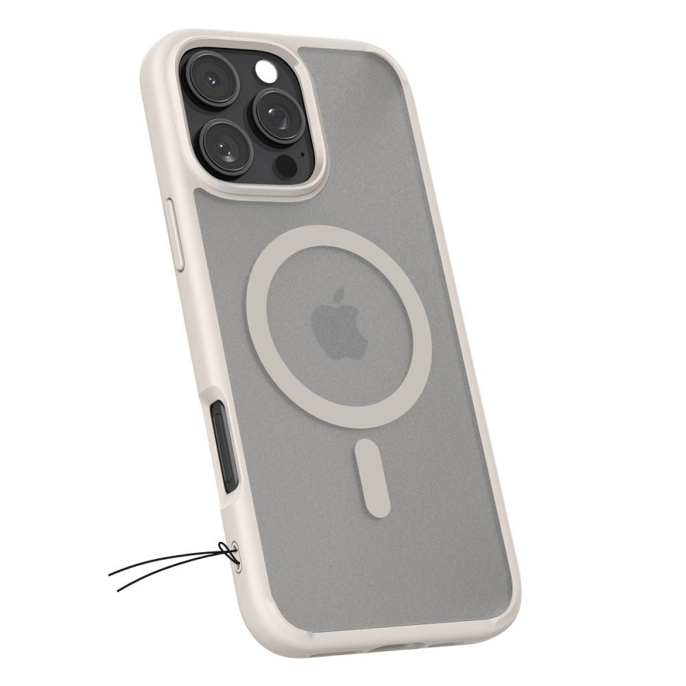 KRYT SPIGEN ULTRA HYBRID MAG MAGSAFE IPHONE 16 PRO MAX FROST NATURAL TITANIUM