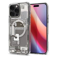 KRYT SPIGEN ULTRA HYBRID MAG MAGSAFE IPHONE 16 PRO MAX ZERO ONE NATURAL TITANIUM
