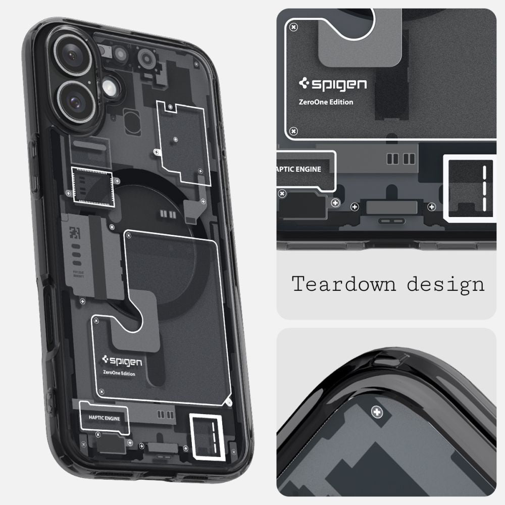 KRYT SPIGEN ULTRA HYBRID MAG MAGSAFE IPHONE 16 ZERO ONE