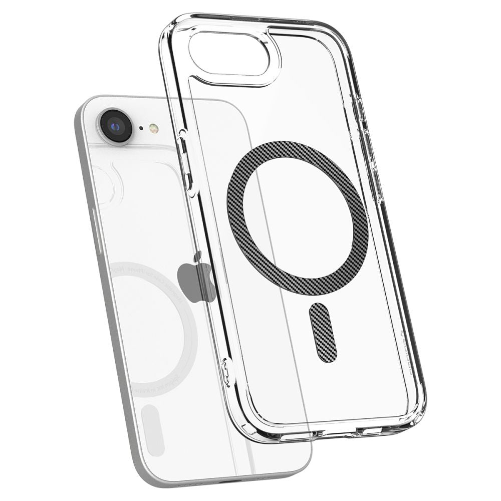 KRYT SPIGEN ULTRA HYBRID MAG MAGSAFE IPHONE 16E CARBON FIBER