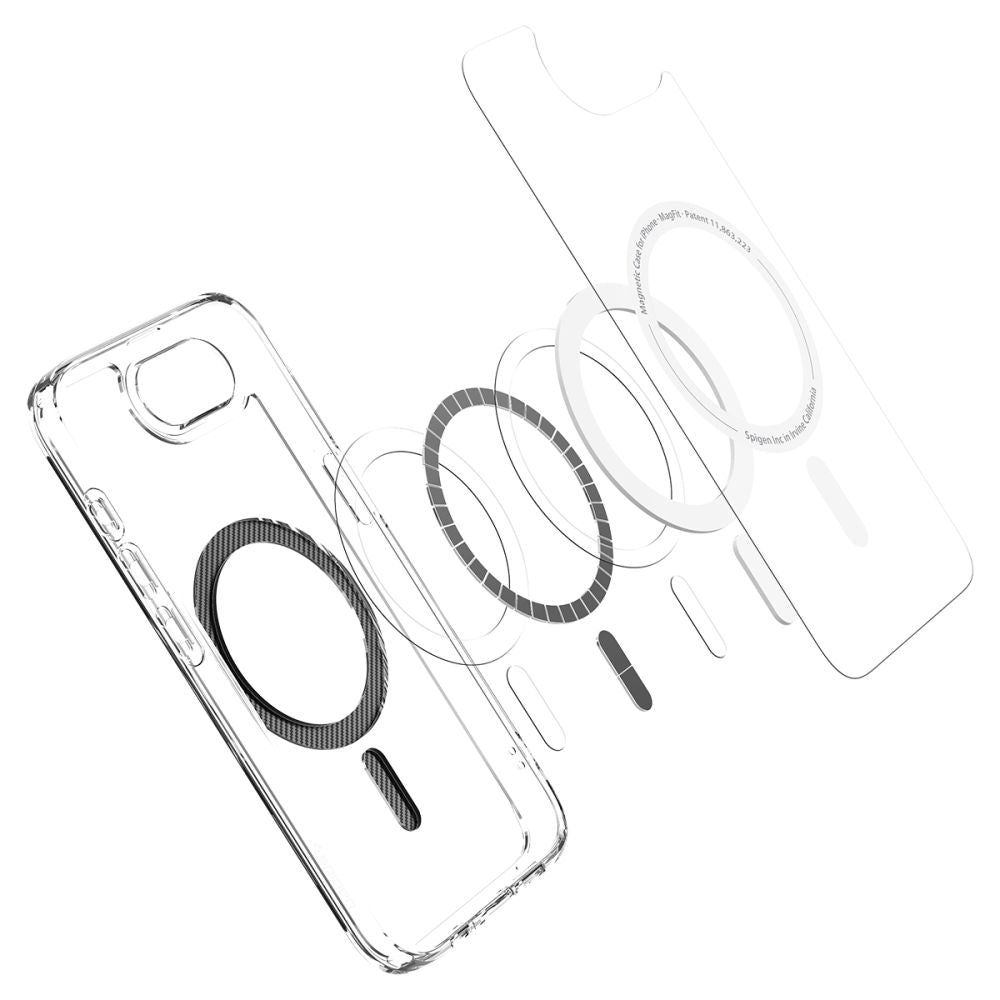KRYT SPIGEN ULTRA HYBRID MAG MAGSAFE IPHONE 16E CARBON FIBER