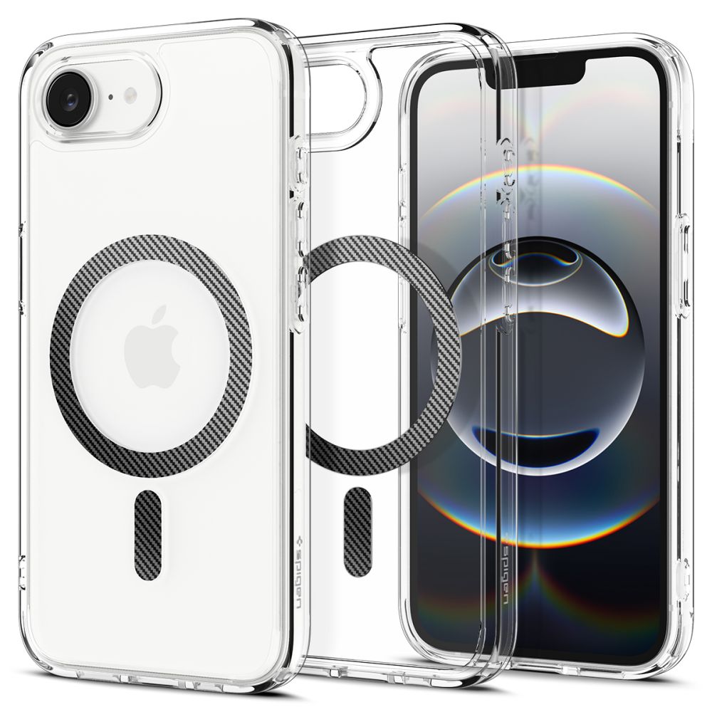 KRYT SPIGEN ULTRA HYBRID MAG MAGSAFE IPHONE 16E CARBON FIBER