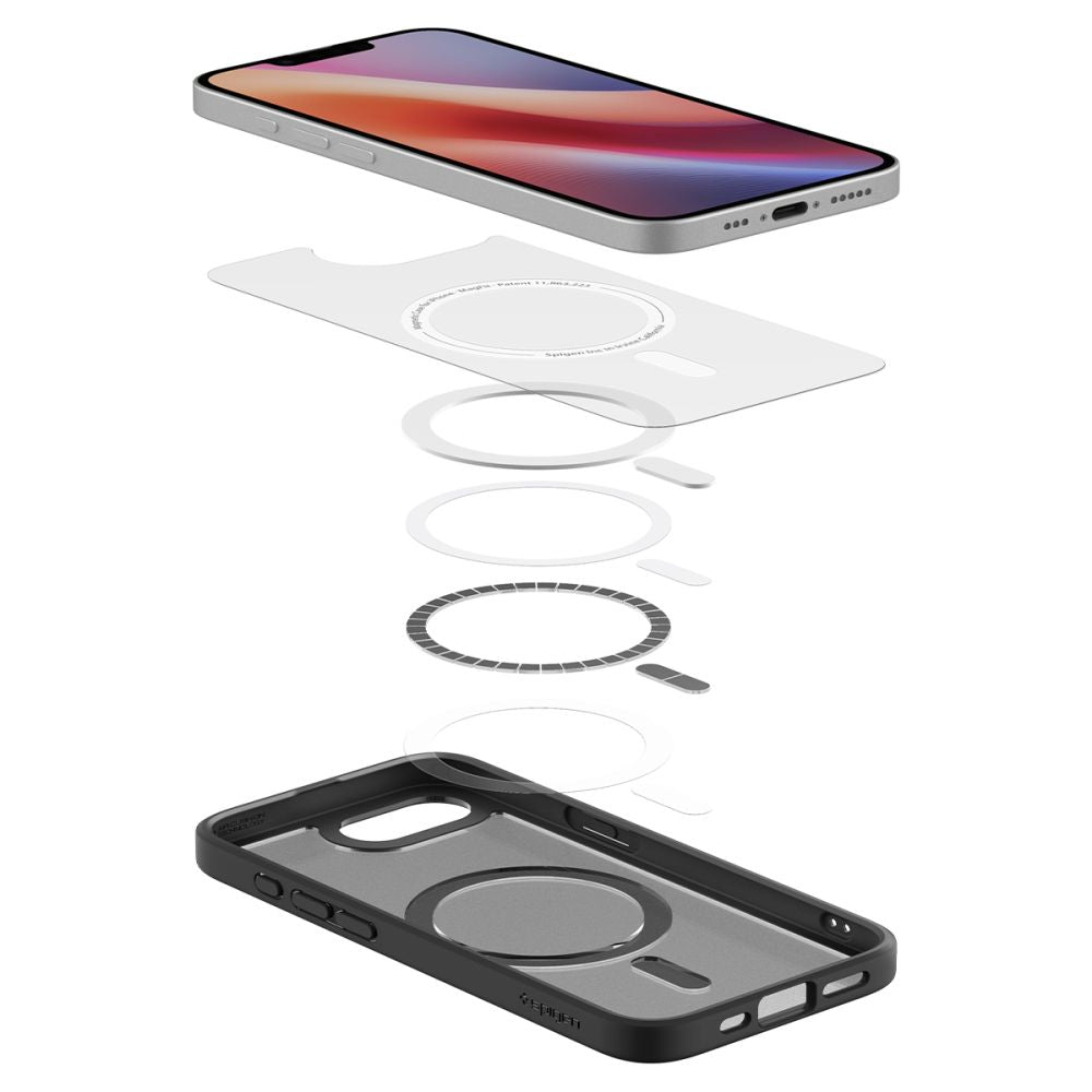 KRYT SPIGEN ULTRA HYBRID MAG MAGSAFE IPHONE 16E FROST BLACK