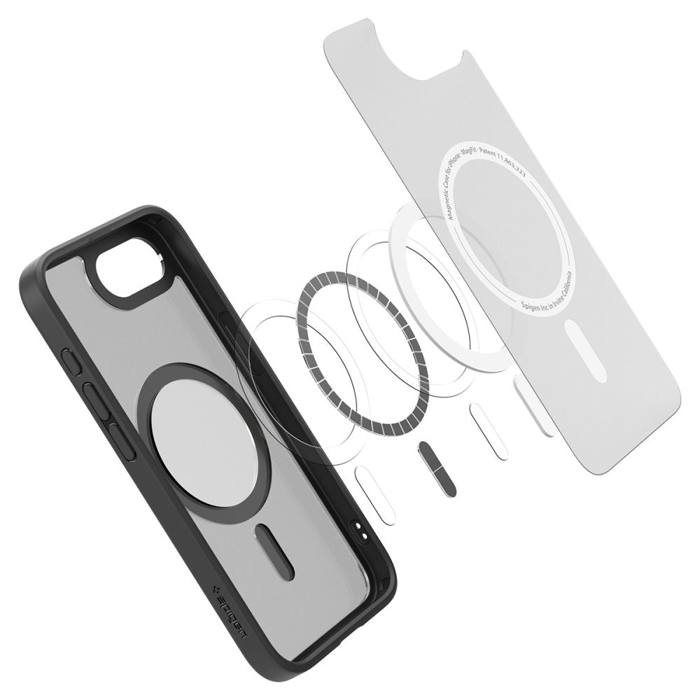 KRYT SPIGEN ULTRA HYBRID MAG MAGSAFE IPHONE 16E FROST BLACK