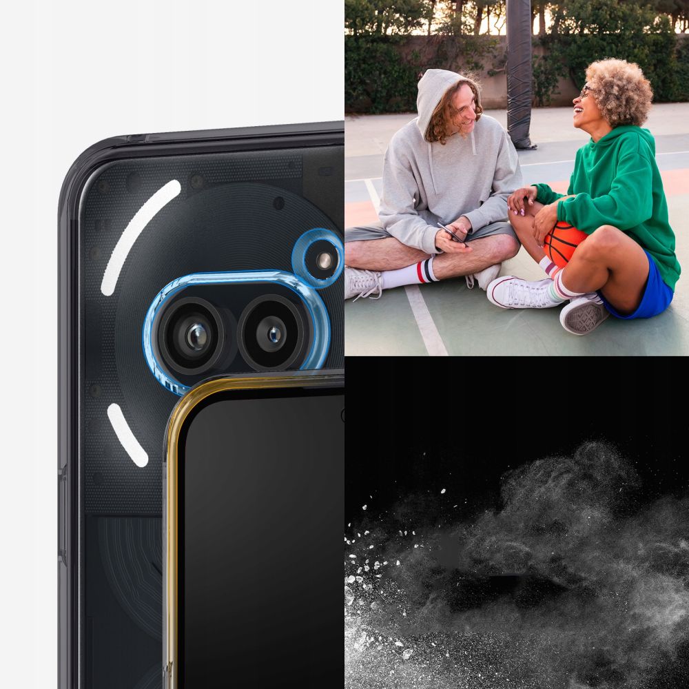 KRYT SPIGEN ULTRA HYBRID NOTHING PHONE  2A / 2A PLUS SPACE CRYSTAL