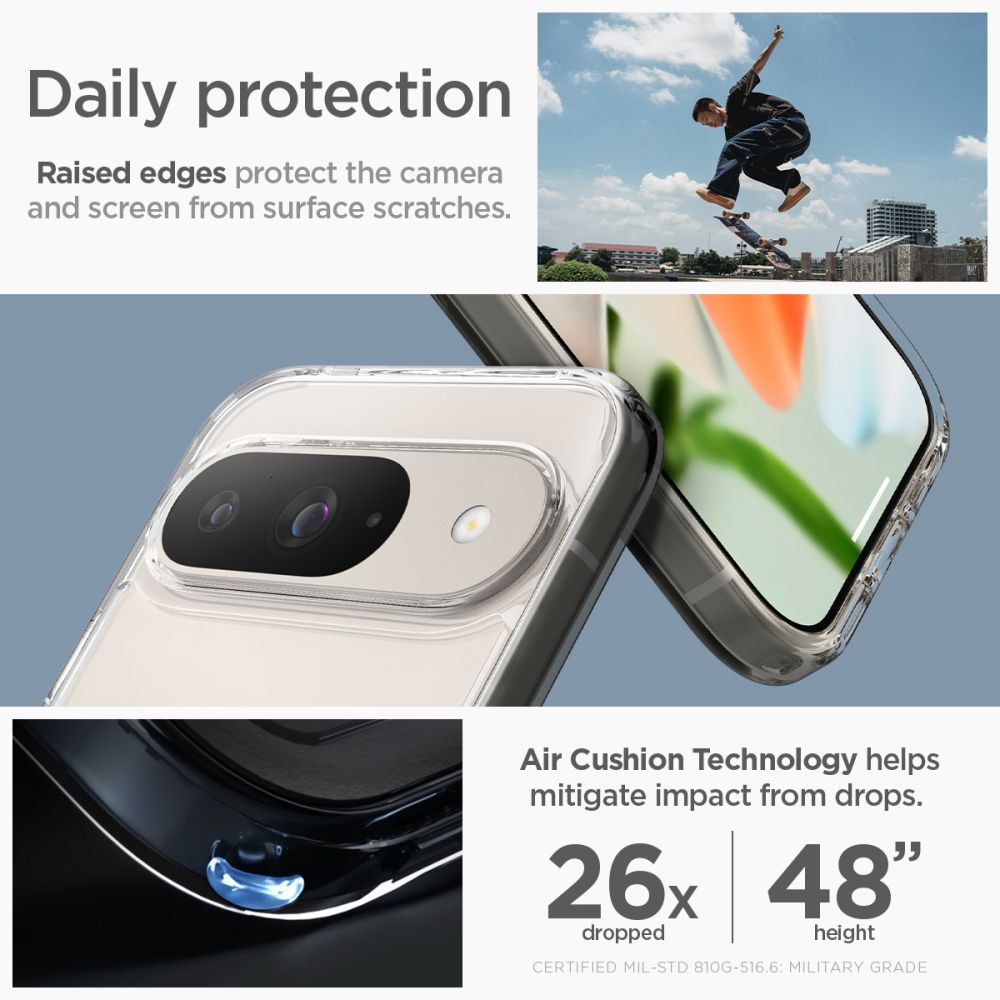 KRYT SPIGEN ULTRA HYBRID ONETAP RING MAGSAFE GOOGLE PIXEL 9 PRO WHITE