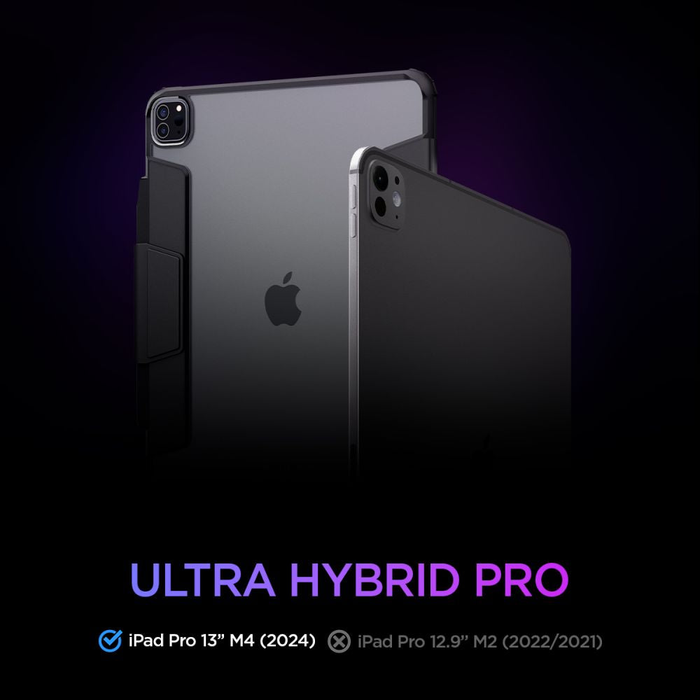 KRYT SPIGEN ULTRA HYBRID ”PRO” IPAD PRO 13 7 / 2024 BLACK