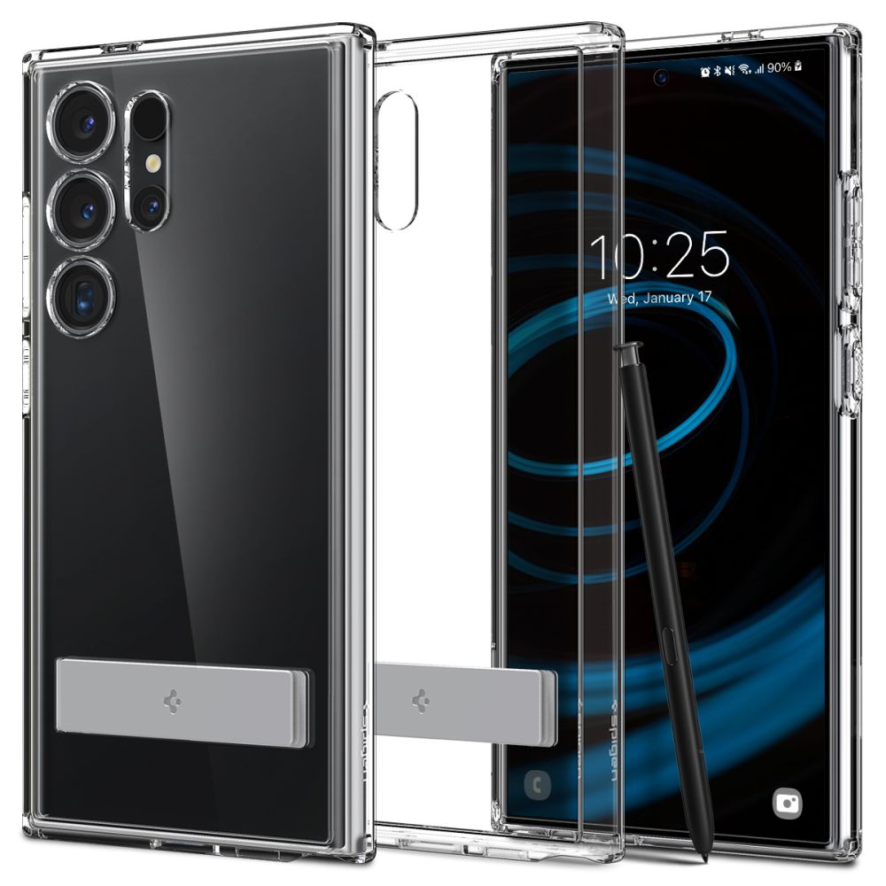 KRYT SPIGEN ULTRA HYBRID ”S” GALAXY S24 ULTRA CRYSTAL CLEAR