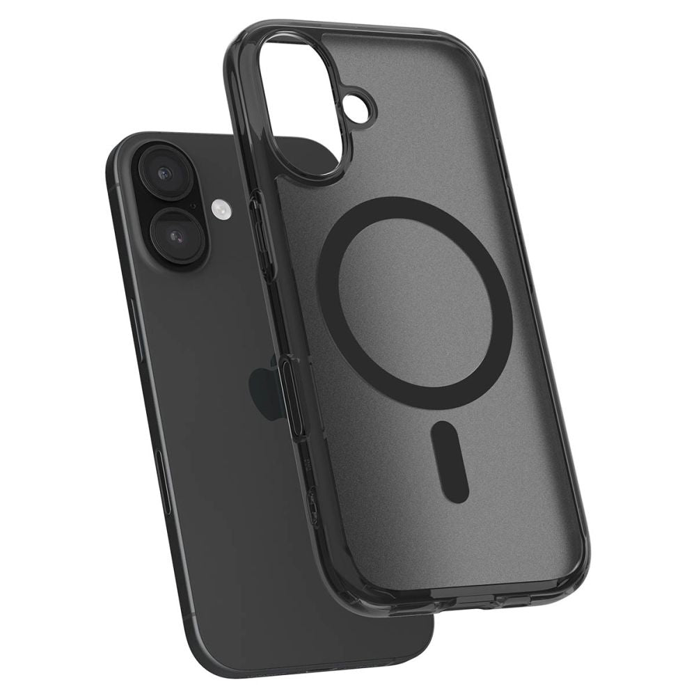 KRYT SPIGEN ULTRA HYBRID ”T” MAG MAGSAFE IPHONE 16 FROST BLACK