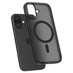 KRYT SPIGEN ULTRA HYBRID ”T” MAG MAGSAFE IPHONE 16 FROST BLACK