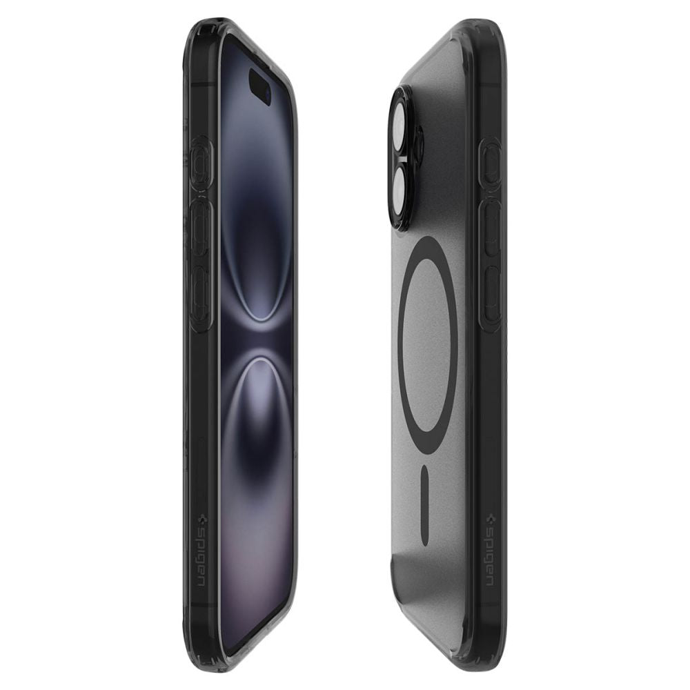 KRYT SPIGEN ULTRA HYBRID ”T” MAG MAGSAFE IPHONE 16 FROST BLACK