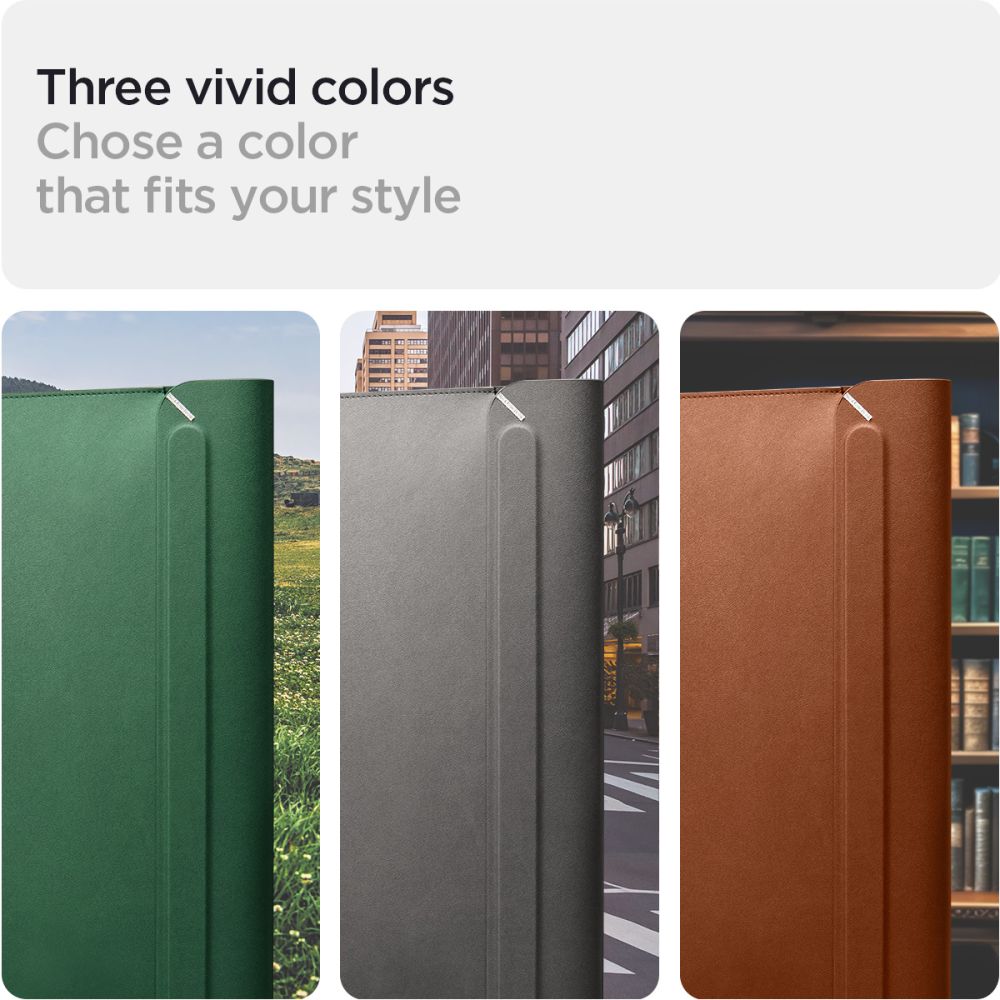 TAŠKA SPIGEN VALENTINUS SLEEVE LAPTOP 15-16 JEJU GREEN