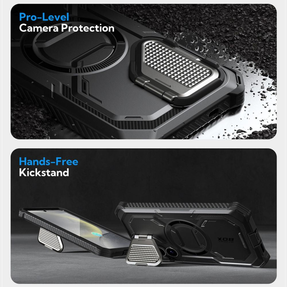KRYT SUPCASE IBLSN ARMORBOX MAG MAGSAFE GALAXY S25 BLACK