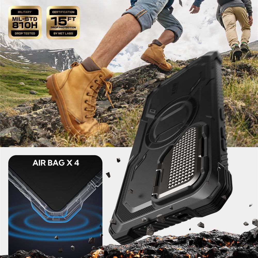 KRYT SUPCASE IBLSN ARMORBOX MAG MAGSAFE GALAXY S25 ULTRA BLACK