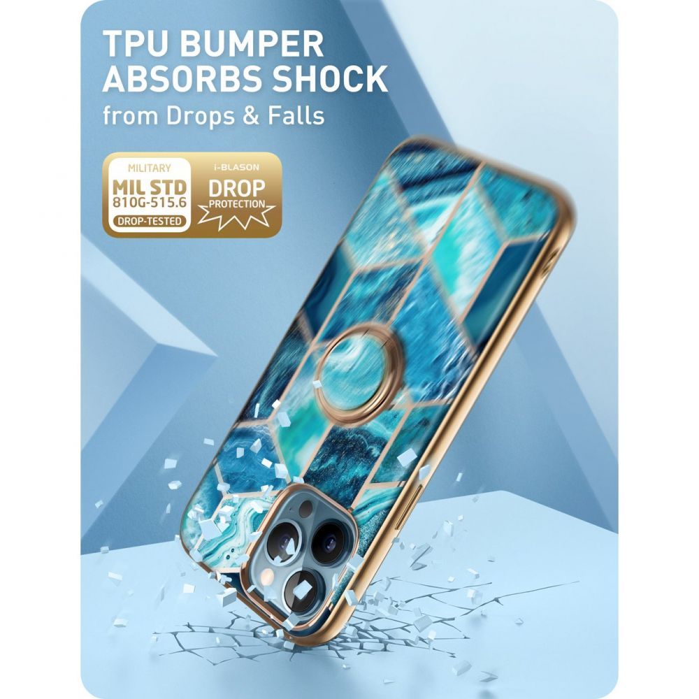 KRYT SUPCASE IBLSN COSMO SNAP IPHONE 13 PRO OCEAN BLUE