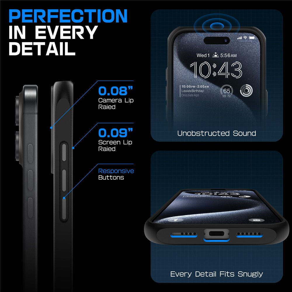 KRYT SUPCASE UB MAG MAGSAFE IPHONE 16 BLACK