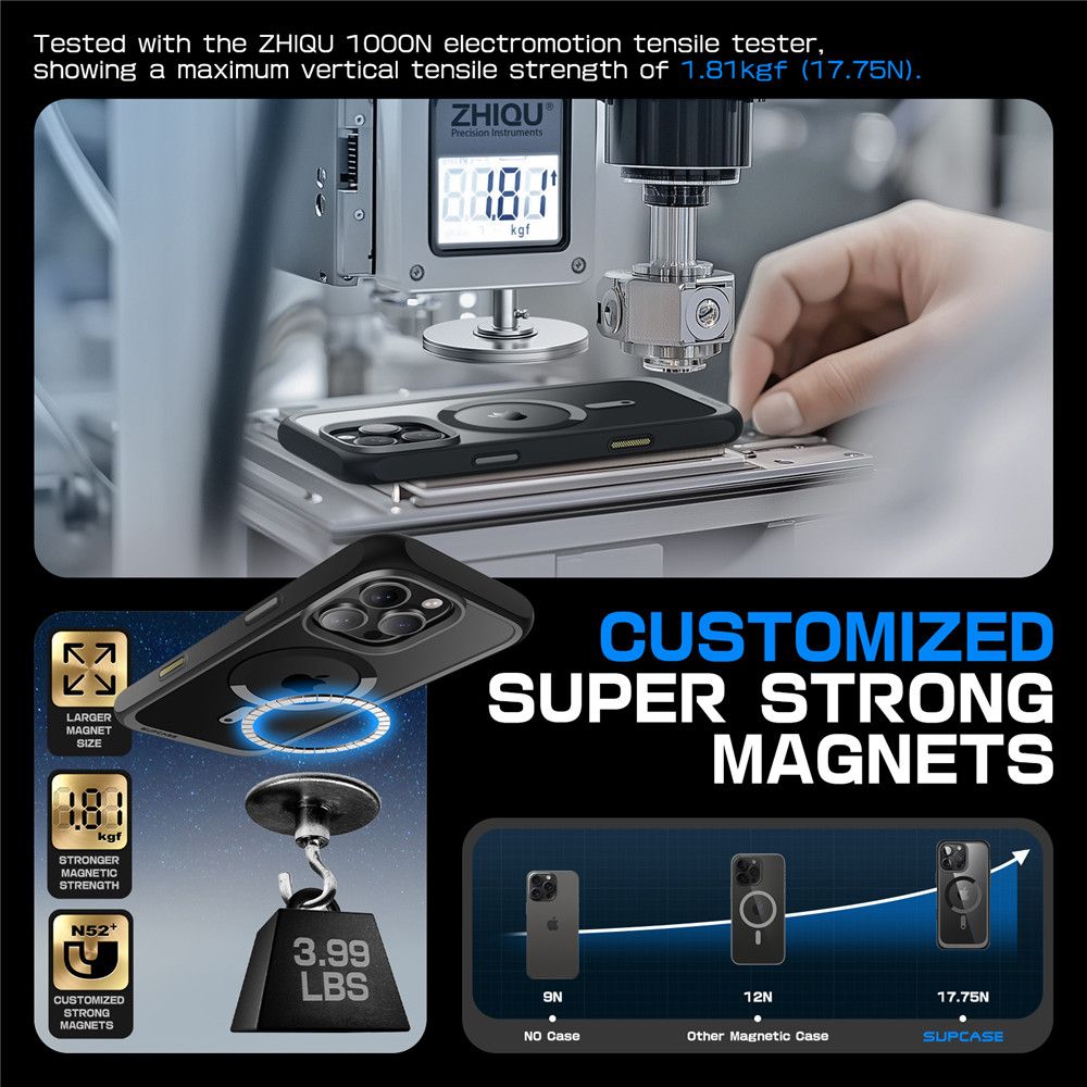 KRYT SUPCASE UB MAG MAGSAFE IPHONE 16 PRO BLACK