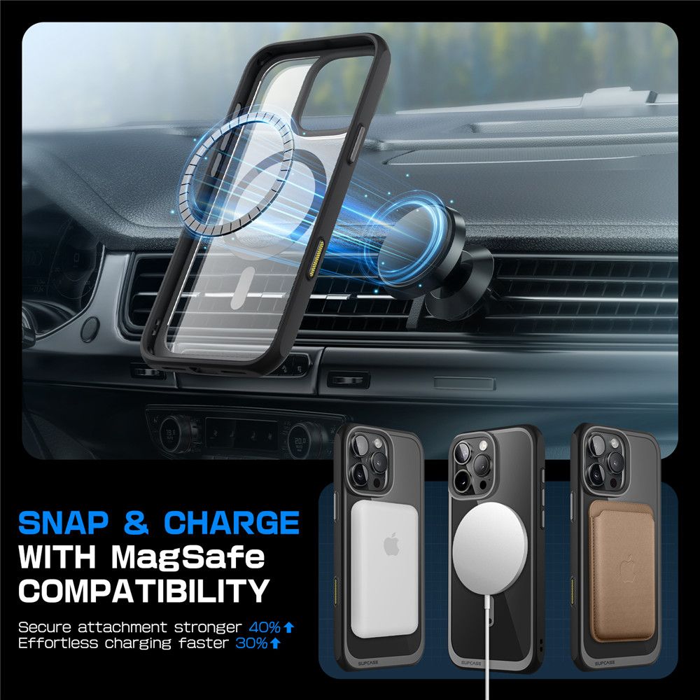 KRYT SUPCASE UB MAG MAGSAFE IPHONE 16 PRO BLACK