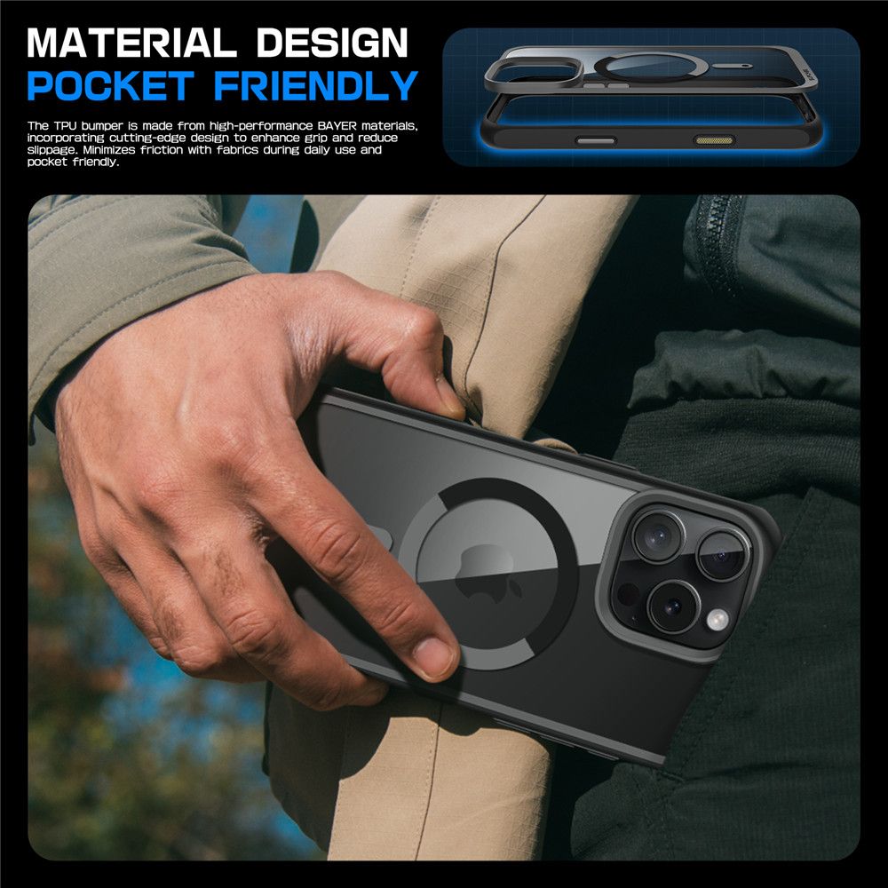 KRYT SUPCASE UB MAG MAGSAFE IPHONE 16 PRO BLACK