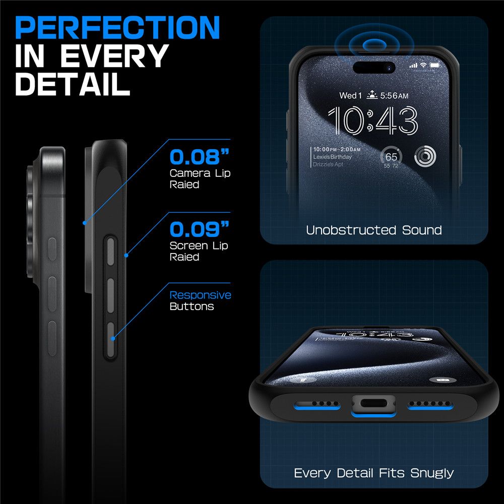 KRYT SUPCASE UB MAG MAGSAFE IPHONE 16 PRO BLACK