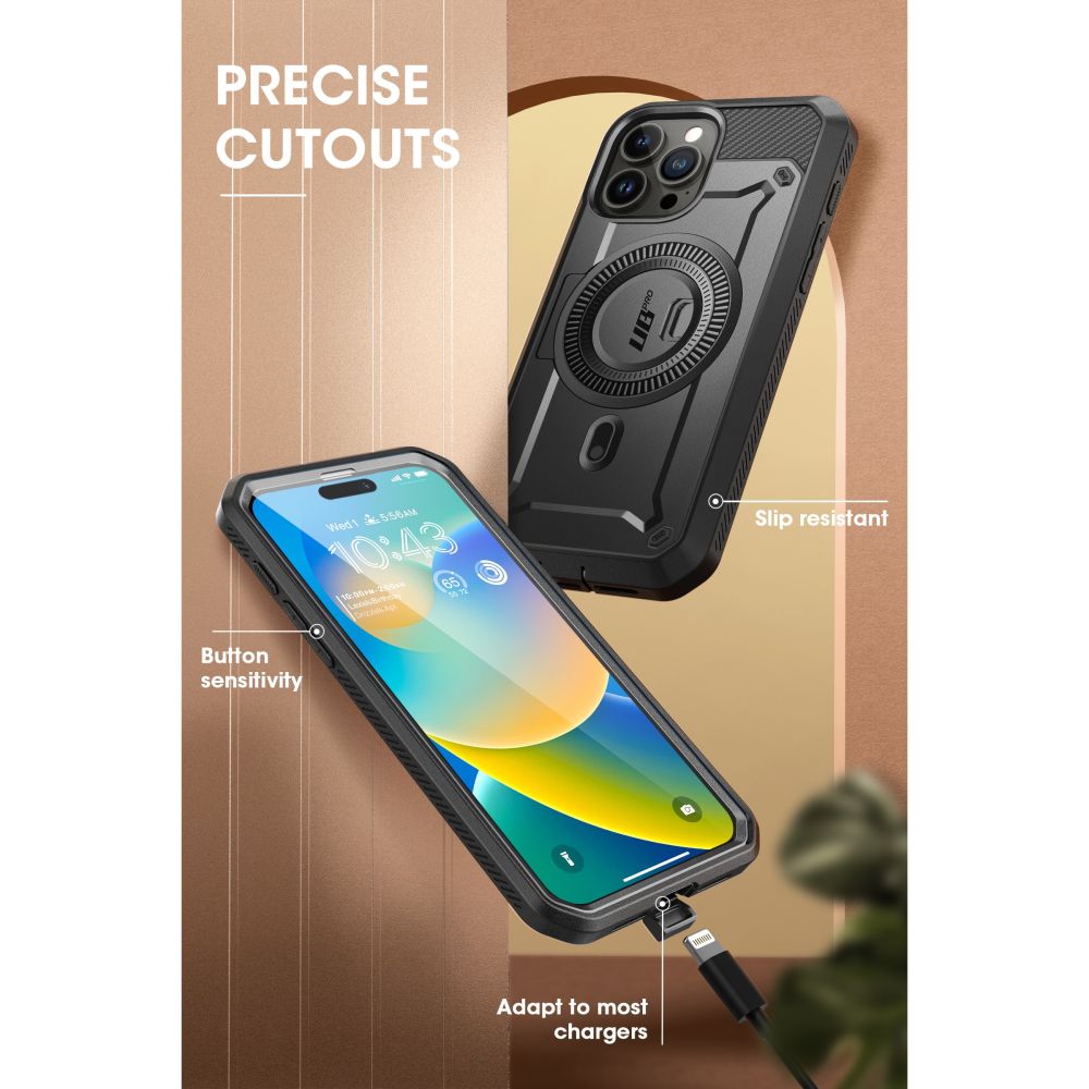 KRYT SUPCASE UB PRO MAG MAGSAFE IPHONE 15 PRO BLACK