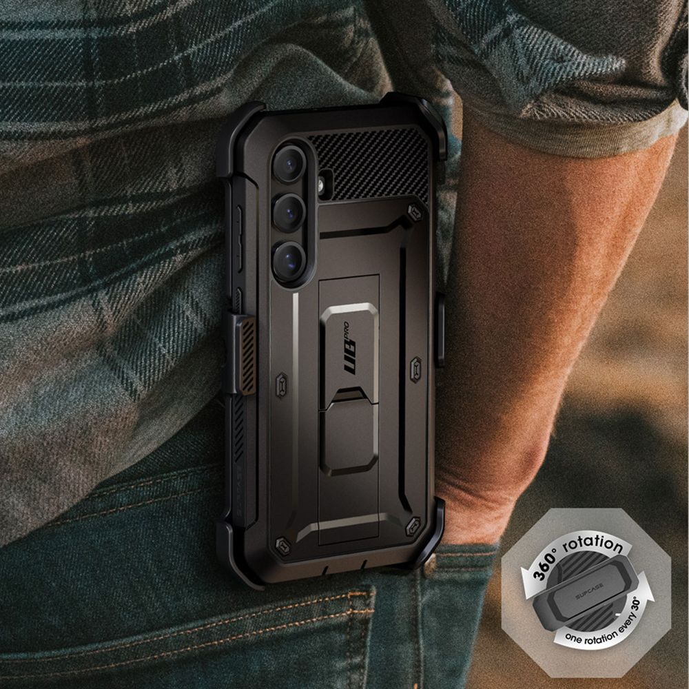 KRYT SUPCASE UNICORN BEETLE PRO 2-SET GALAXY S25 BLACK