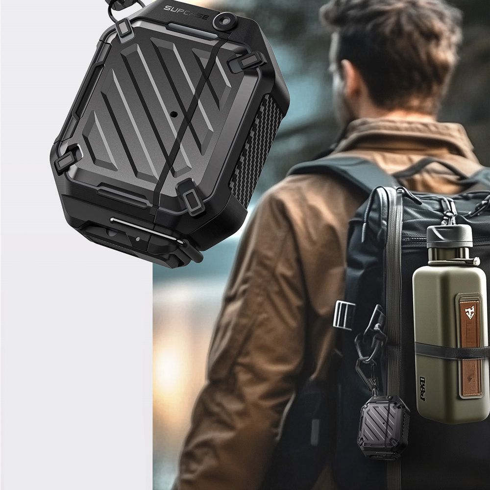 PUZDRO SUPCASE UNICORN BEETLE PRO APPLE AIRPODS 4 BLACK