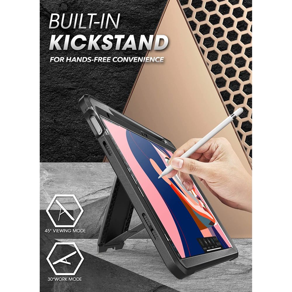 KRYT / OBAL PRE IPAD 10.9” 10 / 2022 / 11” 11 / 2025 SUPCASE UNICORN BEETLE PRO BLACK