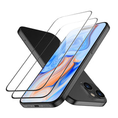 TVRDENÉ SKLO  ESR TEMPERED GLASS 2-PACK IPHONE 15 BLACK