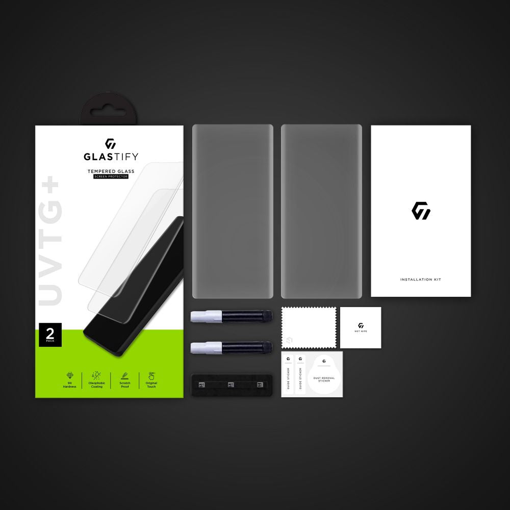TVRDENÉ SKLO  GLASTIFY UVTG+ 2-PACK GALAXY S22 ULTRA