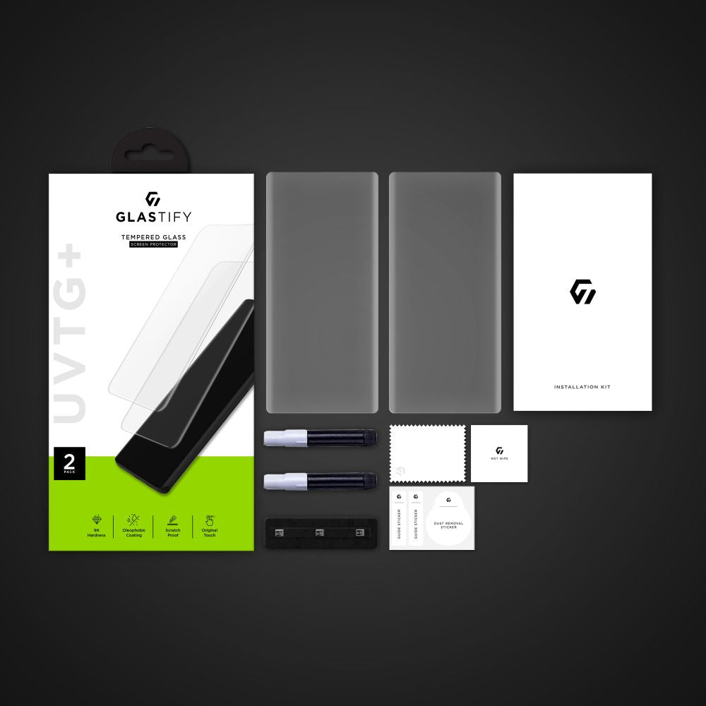 TVRDENÉ SKLO GLASTIFY UVTG+ 2-PACK GALAXY S23 ULTRA CLEAR
