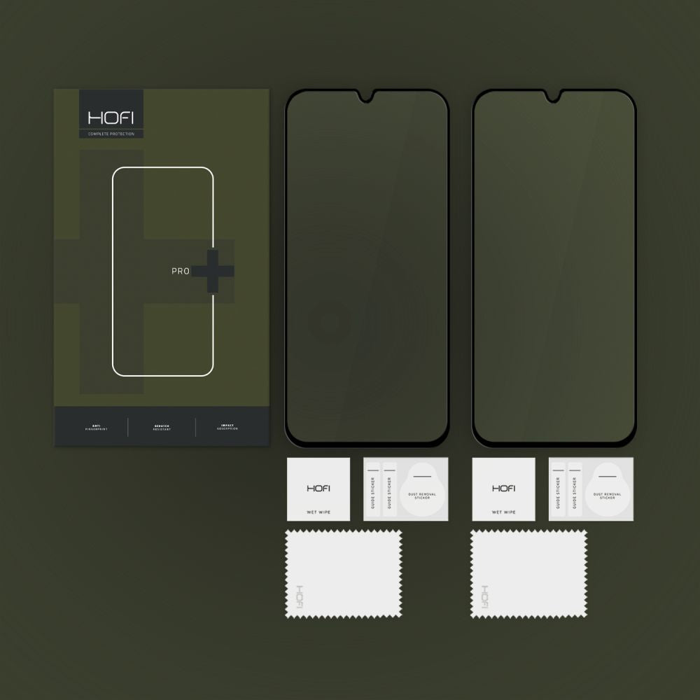TVRDENÉ SKLO HOFI GLASS PRO+ 2-PACK GALAXY A16 4G / 5G BLACK