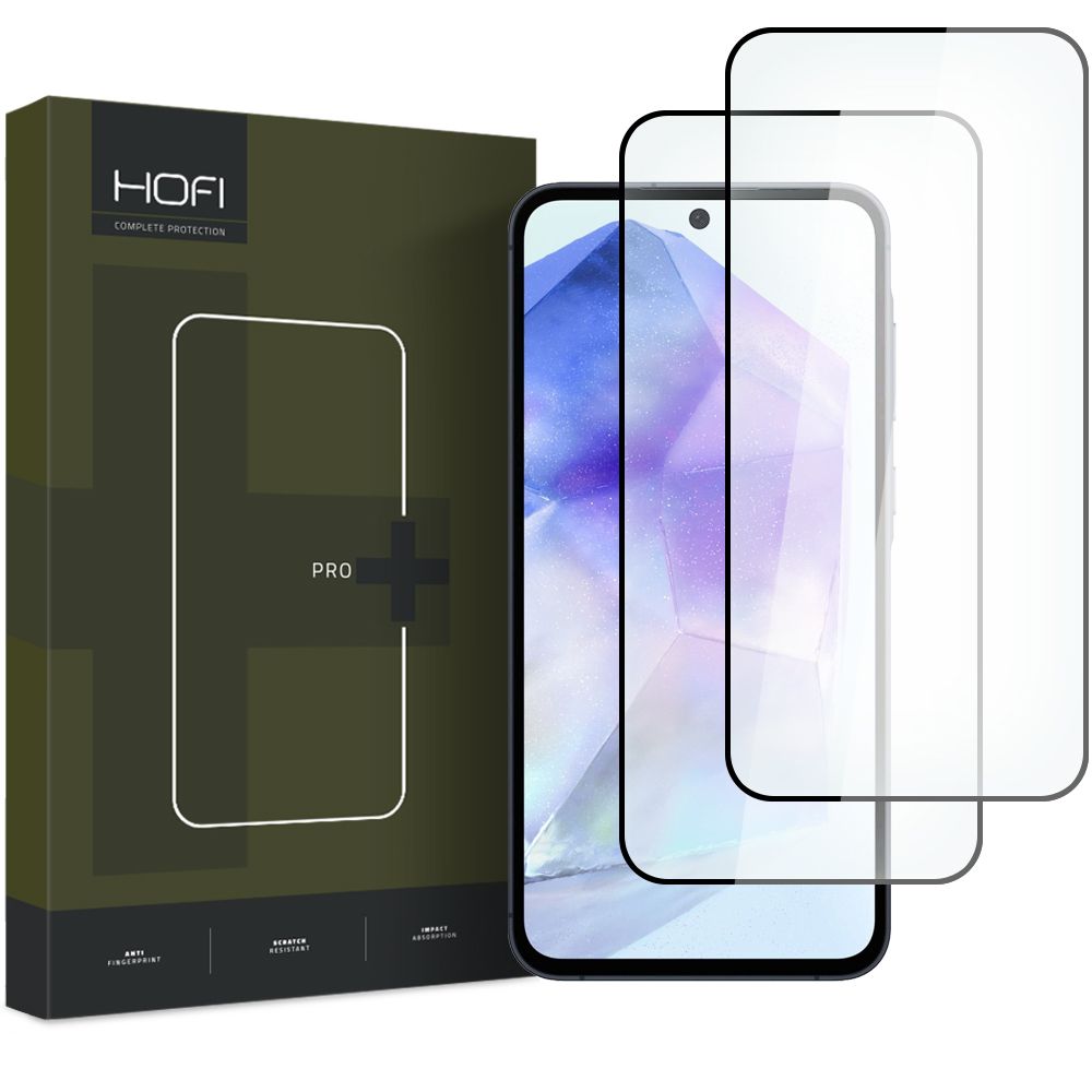 TVRDENÉ SKLO HOFI HOFI GLASS PRO+ 2-PACK GALAXY A35 / A55 5G BLACK