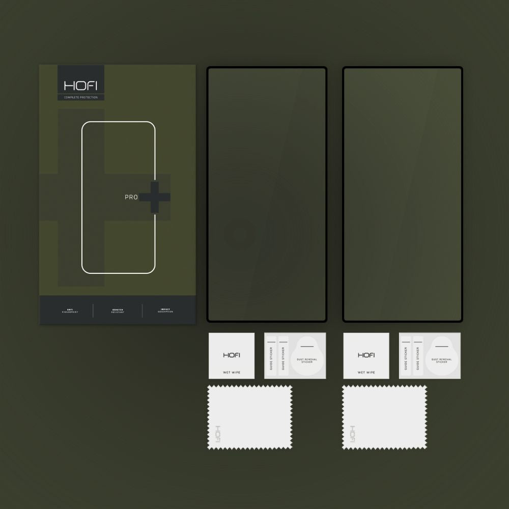TVRDENÉ SKLO HOFI GLASS PRO+ 2-PACK GALAXY S25 ULTRA BLACK
