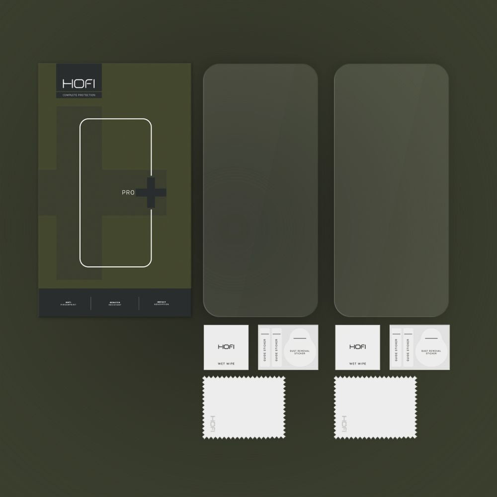 2X TVRDENÉ SKLO NA GOOGLE PIXEL 9 PRO XL HOFI GLASS PRO+ 2-PACK  CLEAR