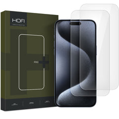 TVRDENÉ SKLO NA IPHONE 16 PRO HOFI GLASS PRO+ 2-PACK CLEAR
